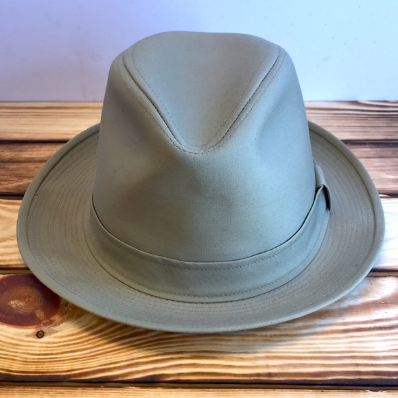 Vintage A. Adams & Spire Fedora Trilby Hat, Size XL / Made in USA - Picture 6 of 10